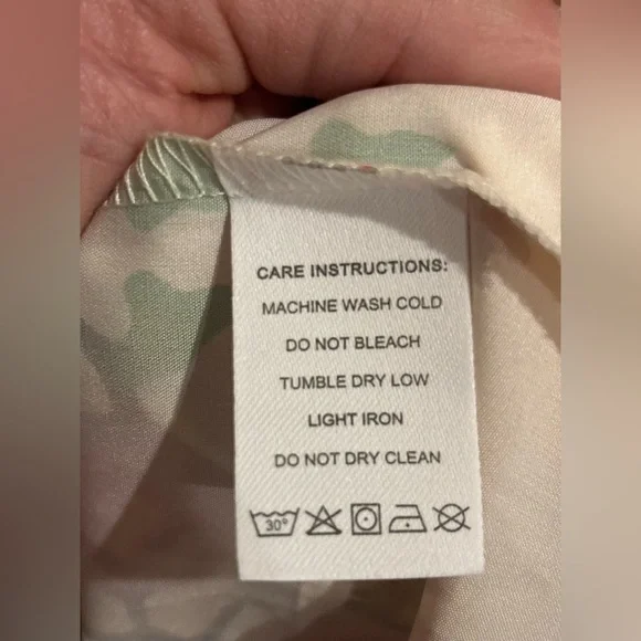 Cider “Made With Love” Boho Chic 3/4 Sleeve Midi Dress NWT PTP 19” - Picture 9 of 9